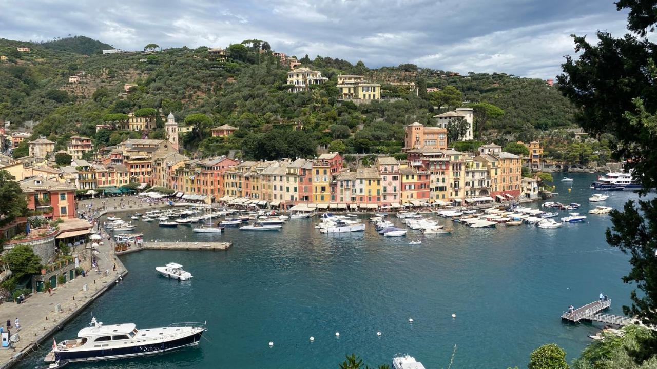 Ferienwohnung Alloggio Con Parcheggio E Vista - A Due Passi Dal Paradiso Camogli Exterior foto