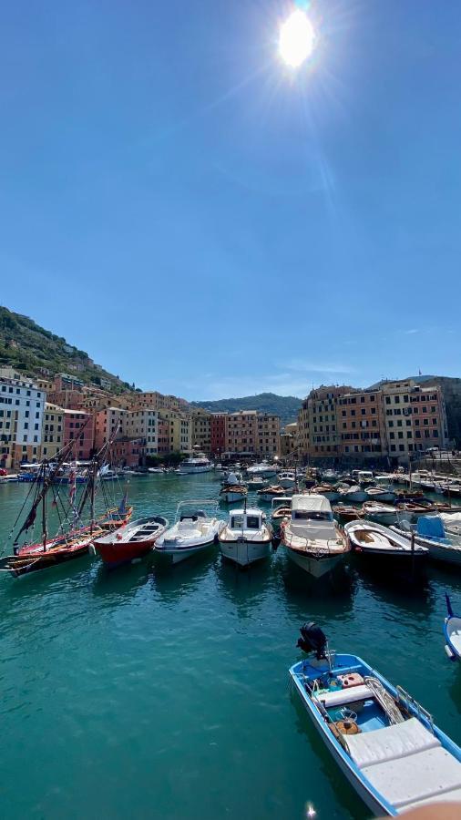 Ferienwohnung Alloggio Con Parcheggio E Vista - A Due Passi Dal Paradiso Camogli Exterior foto