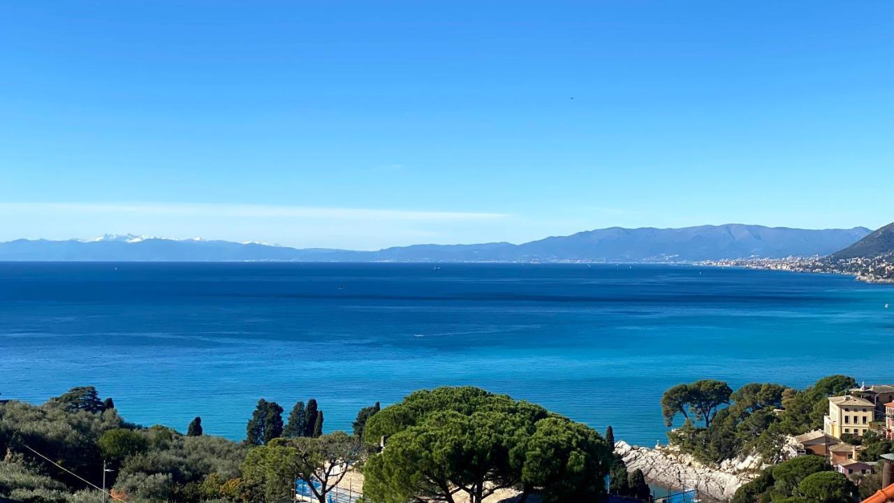 Ferienwohnung Alloggio Con Parcheggio E Vista - A Due Passi Dal Paradiso Camogli Exterior foto